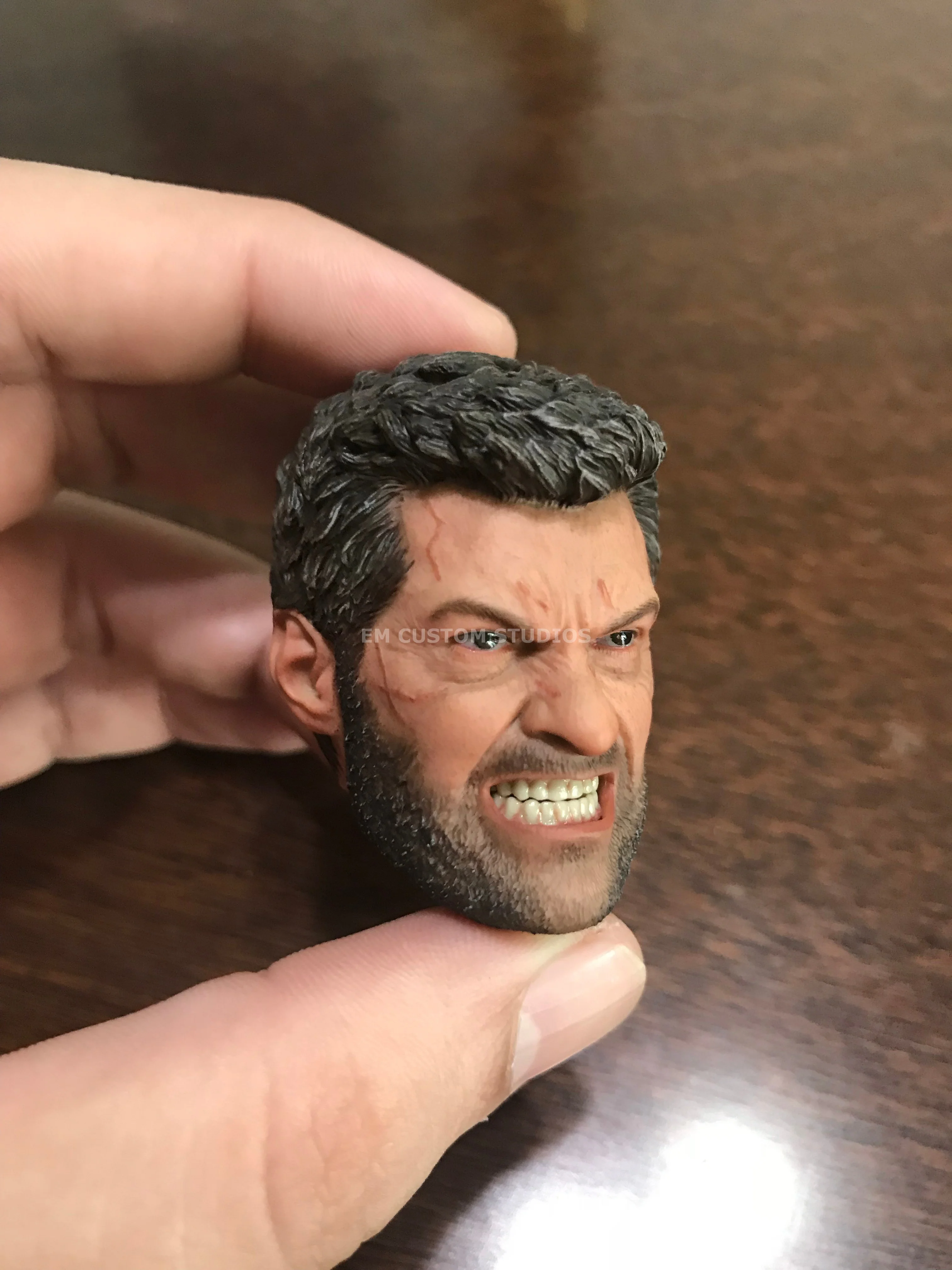 Cabeza Wolfman enojado escala 1/6 - Image 3