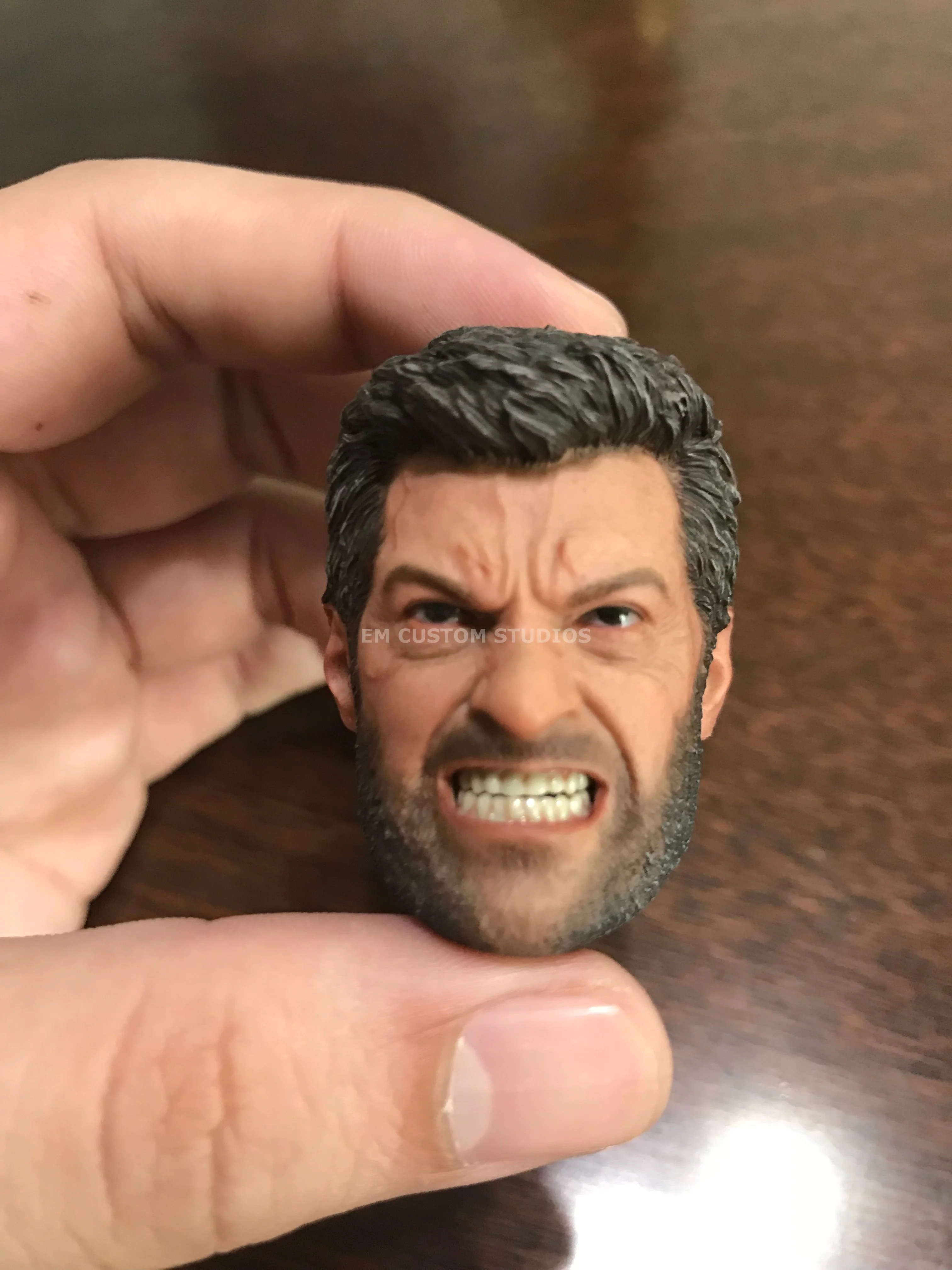 Cabeza Wolfman enojado escala 1/6 - Image 5