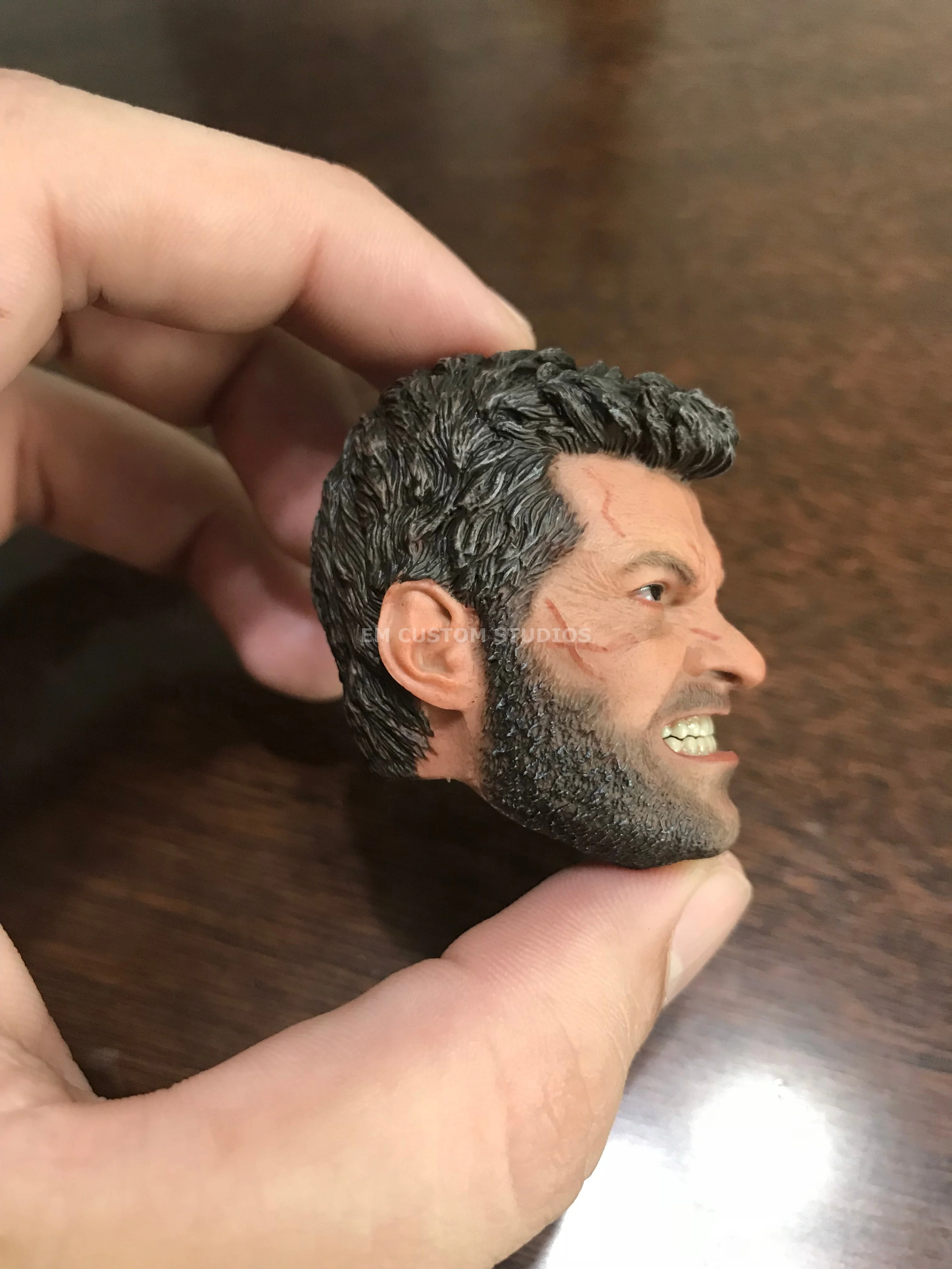 Cabeza Wolfman enojado escala 1/6 - Image 6