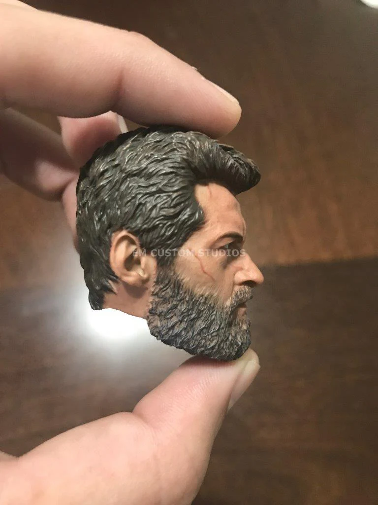 Cabeza Wolfman marca custom escala 1/6 - Image 6