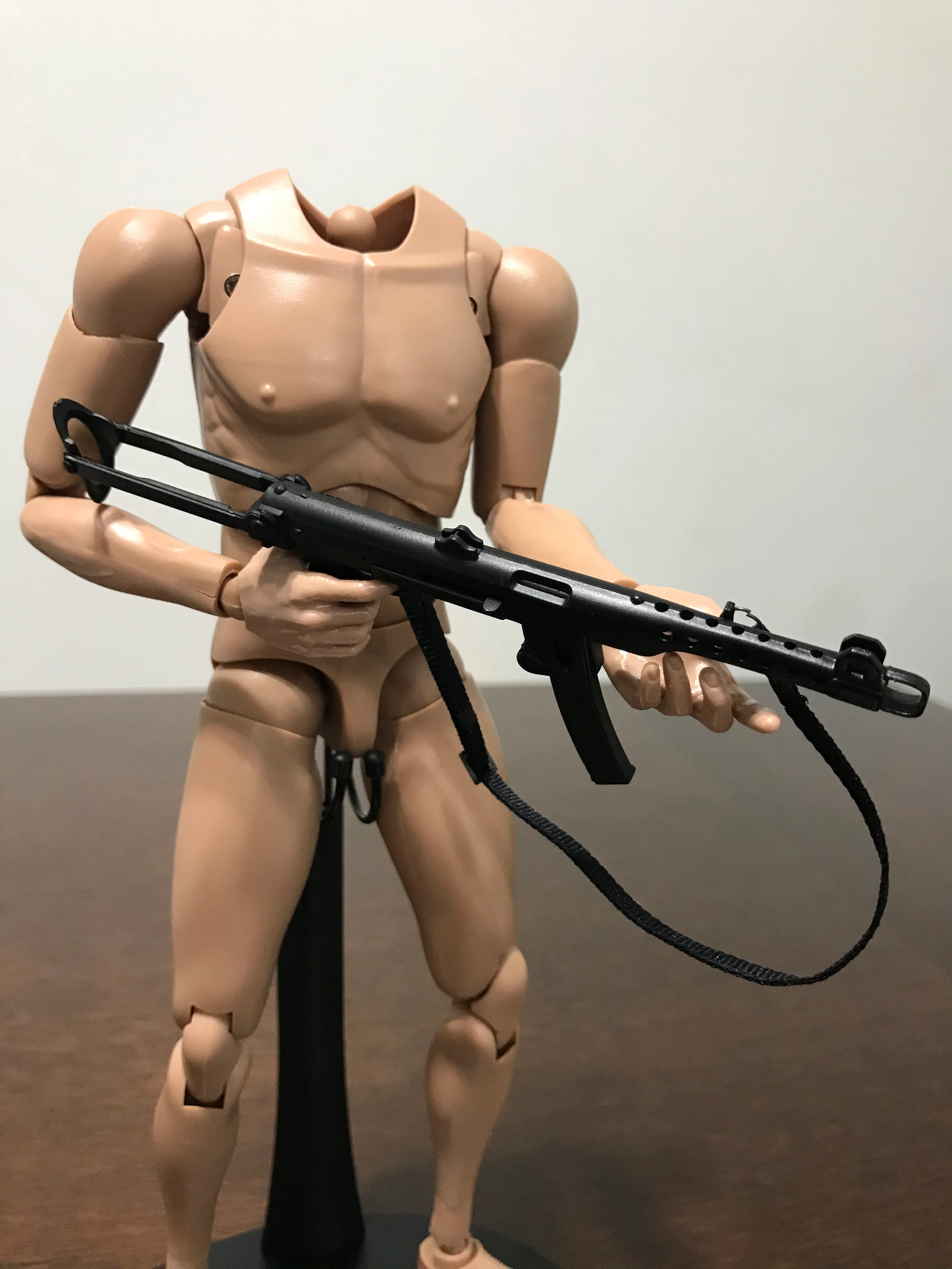 [EN STOCK] Accesorio Metralleta alemana (subfusil) marca custom escala 1/6 - Image 6