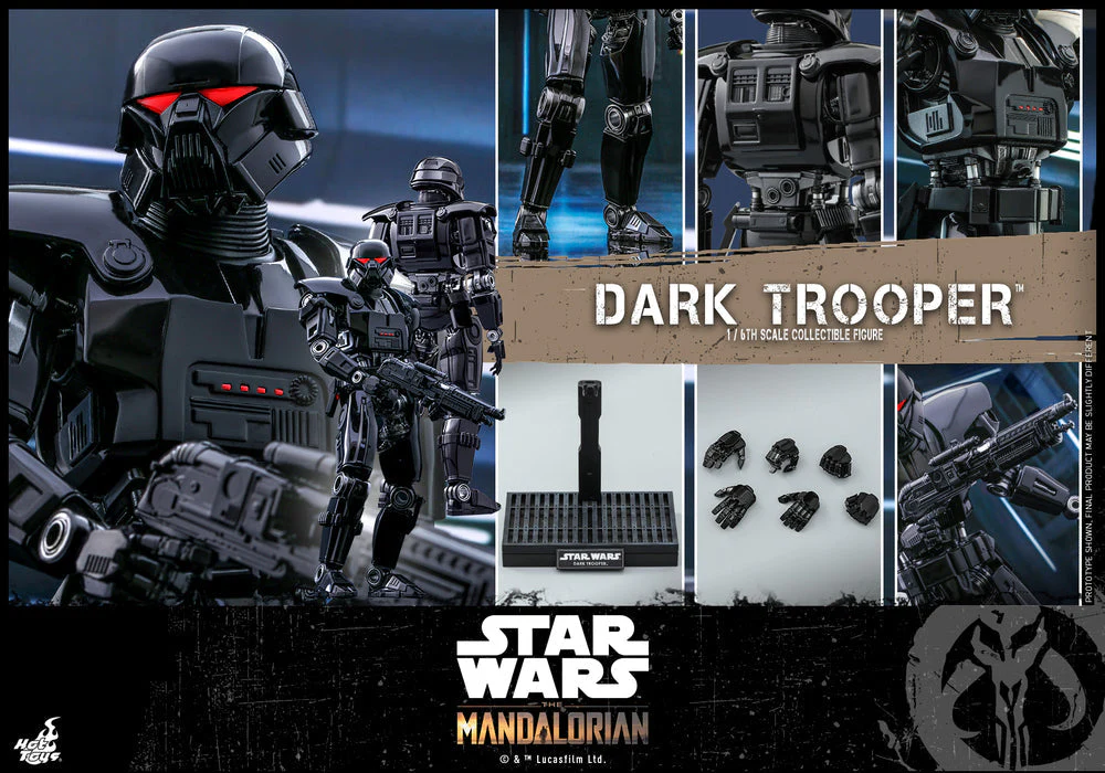 [EN STOCK] Figura Dark Trooper - Star Wars: The Mandalorian marca Hot Toys TMS032 escala 1/6 - Image 11