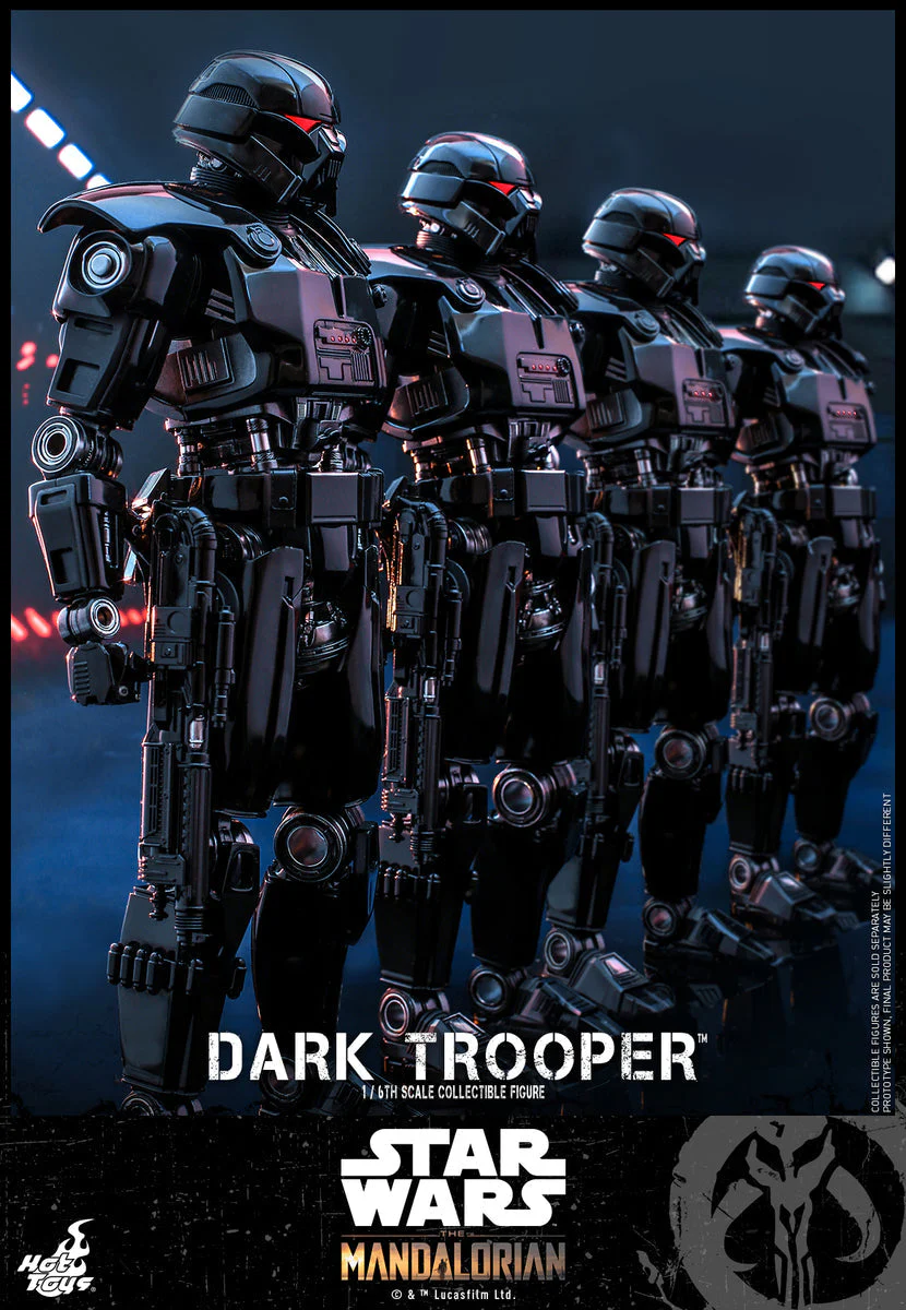 [EN STOCK] Figura Dark Trooper - Star Wars: The Mandalorian marca Hot Toys TMS032 escala 1/6 - Image 4