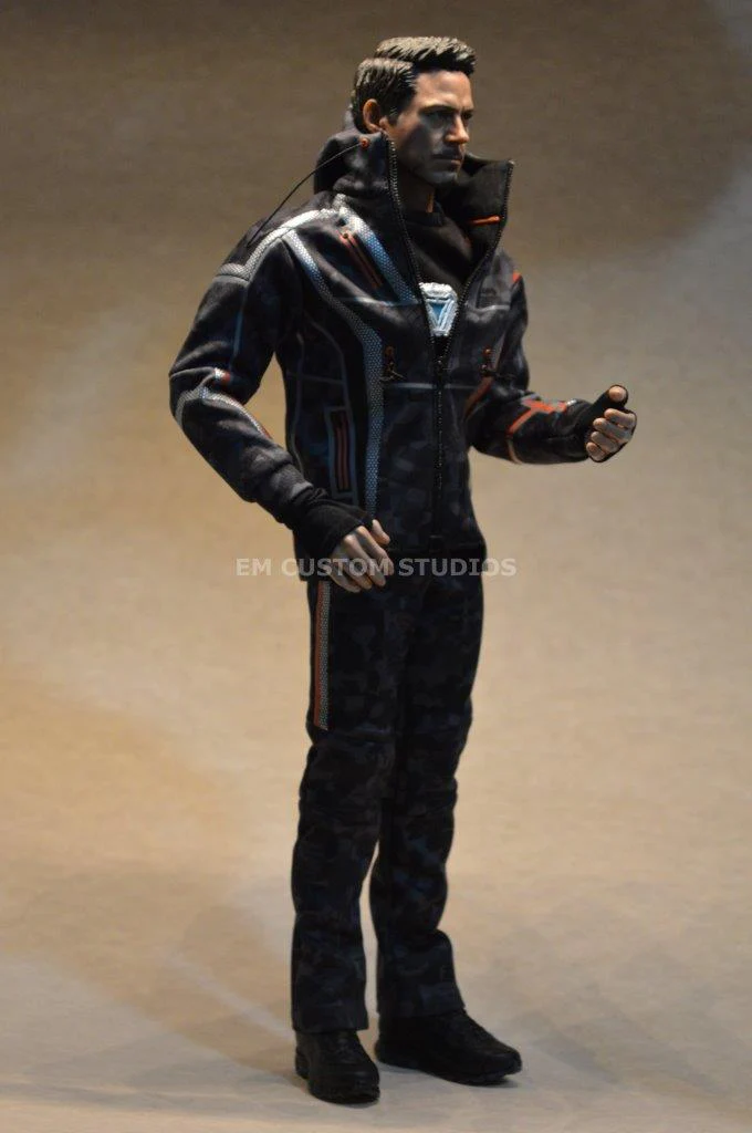Figura Tony Nano Suit marca EM Custom Studios escala 1/6 - Image 3
