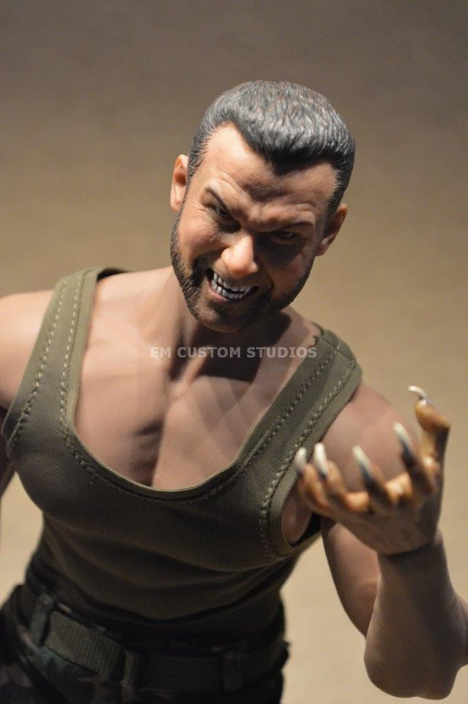 Figura Wolfman Brother con Uniforme Militar marca EM Custom Studios escala 1/6 - Image 8