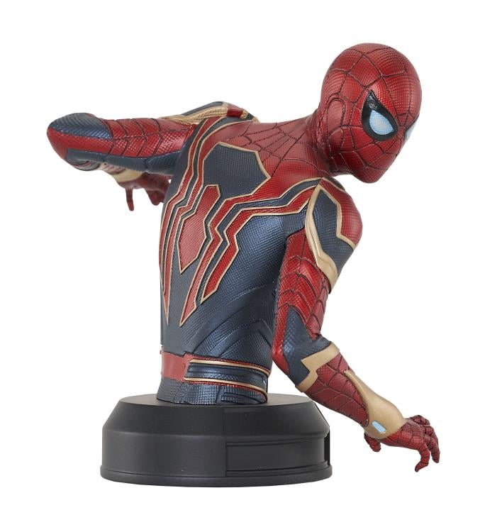 Pedido Busto Iron Spider (Edición limitada) (Resina) - Marvel Studios: The Infinity Saga marca Diamond Select Toys escala 1/6 - Image 12