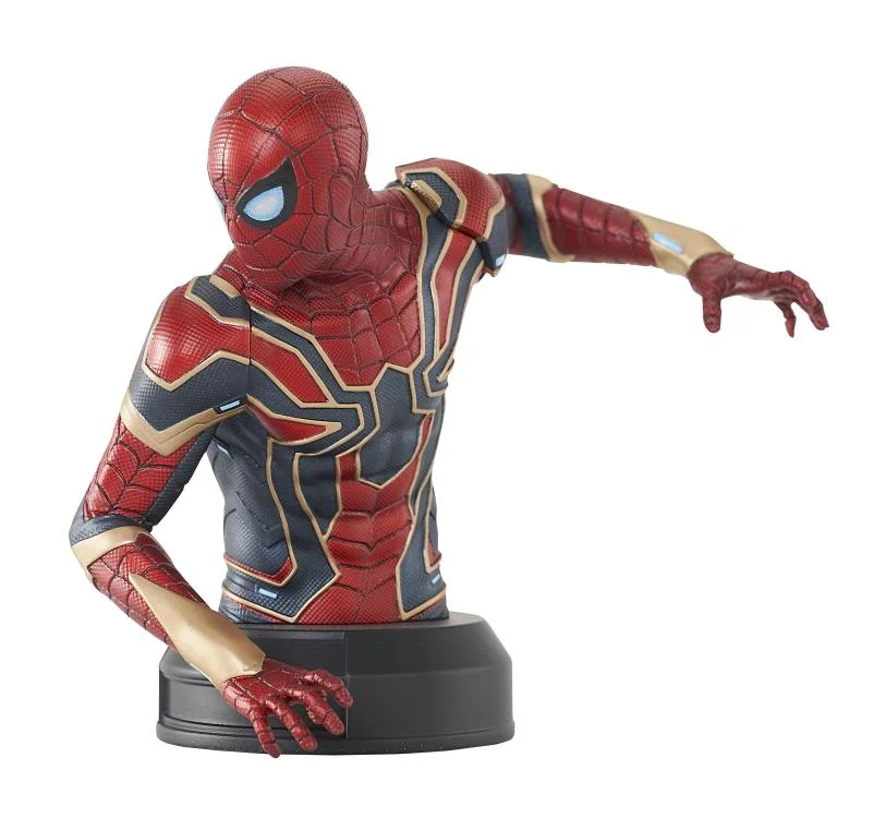 Pedido Busto Iron Spider (Edición limitada) (Resina) - Marvel Studios: The Infinity Saga marca Diamond Select Toys escala 1/6 - Image 13