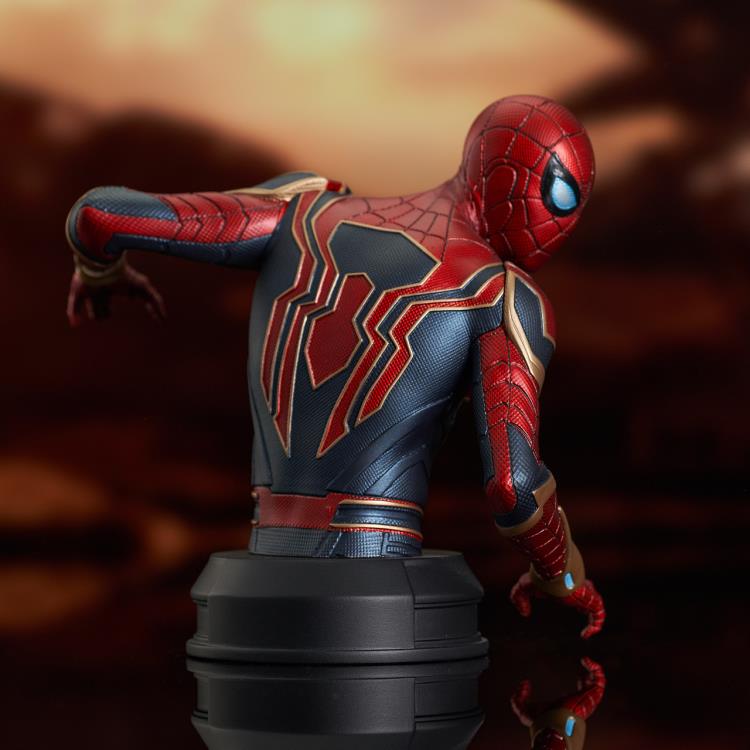 Pedido Busto Iron Spider (Edición limitada) (Resina) - Marvel Studios: The Infinity Saga marca Diamond Select Toys escala 1/6 - Image 4