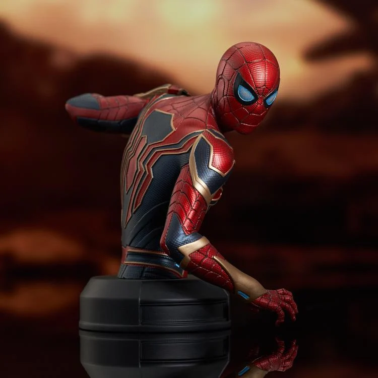 Pedido Busto Iron Spider (Edición limitada) (Resina) - Marvel Studios: The Infinity Saga marca Diamond Select Toys escala 1/6 - Image 5