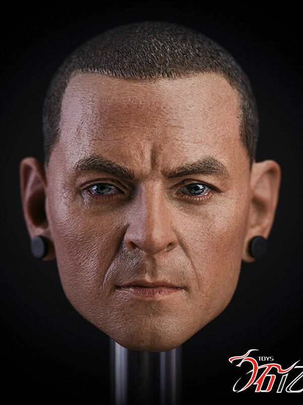 Pedido Cabeza Chester Bennington Linkin Park marca custom escala 1/6 - Image 5