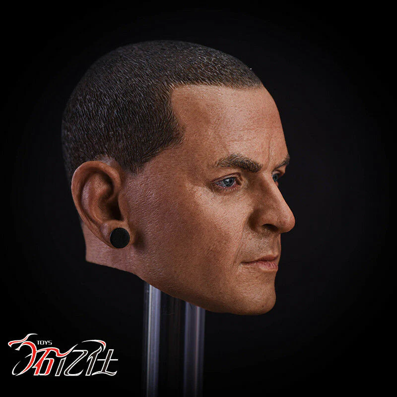 Pedido Cabeza Chester Bennington Linkin Park marca custom escala 1/6 - Image 6