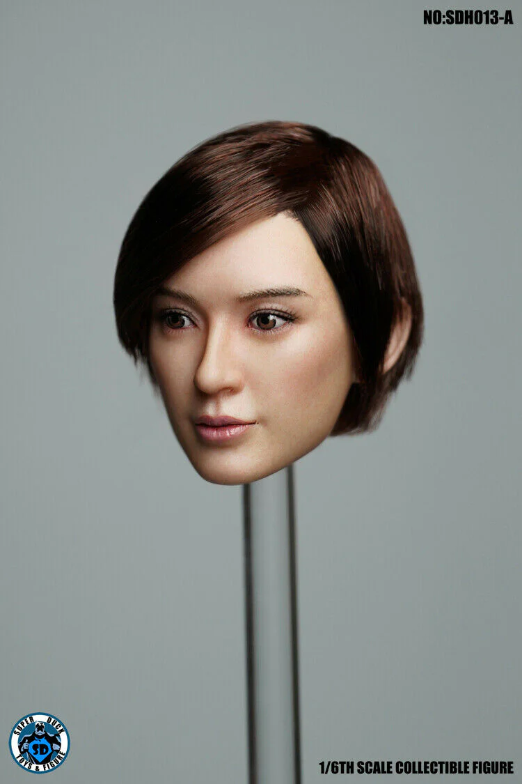 Pedido Cabeza Femenina Asiática Sun Li marca Superduck escala 1/6 - Image 5