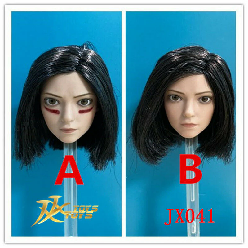 Pedido Cabeza Femenina Battle Angel (2 versiones) marca JXToys JX041 escala 1/6