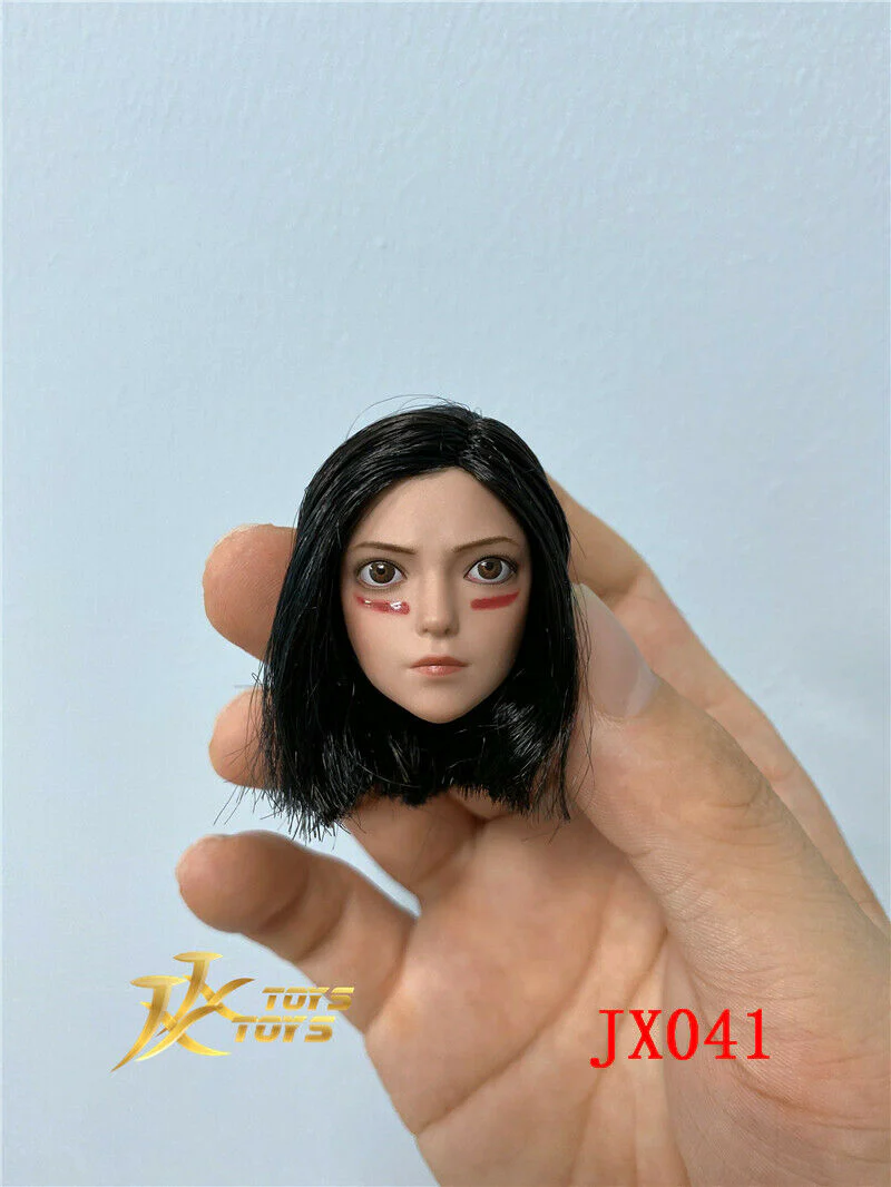 Pedido Cabeza Femenina Battle Angel (2 versiones) marca JXToys JX041 escala 1/6 - Image 6