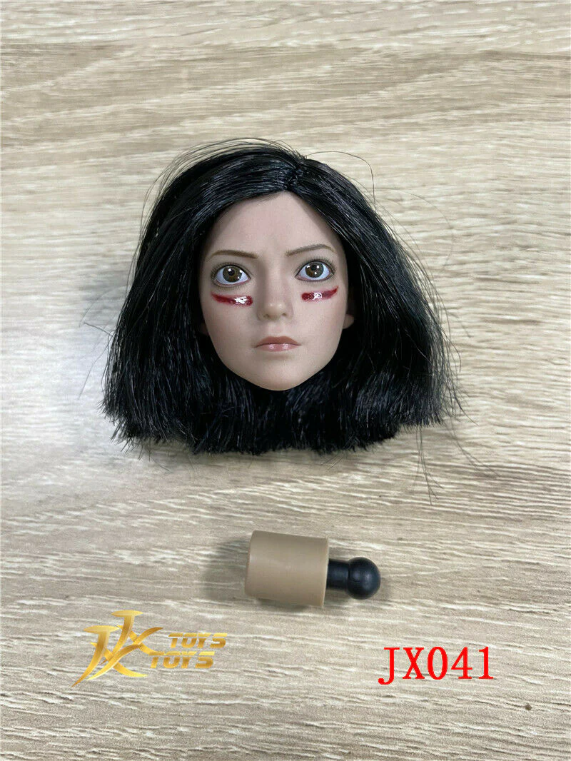 Pedido Cabeza Femenina Battle Angel (2 versiones) marca JXToys JX041 escala 1/6 - Image 7