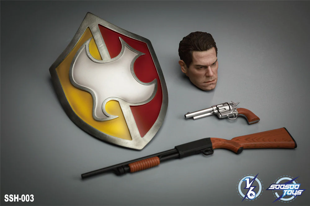 Pedido Cabeza The Protector y Set de Armas marca Soosootoys SSH004 escala 1/6 - Image 2