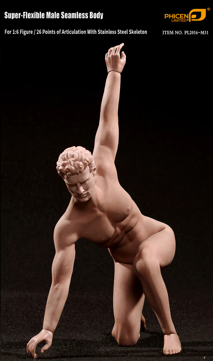 [PEDIDO] Cuerpo articulado masculino M31 (silicona) marca TBLeague escala 1/6 - Image 3