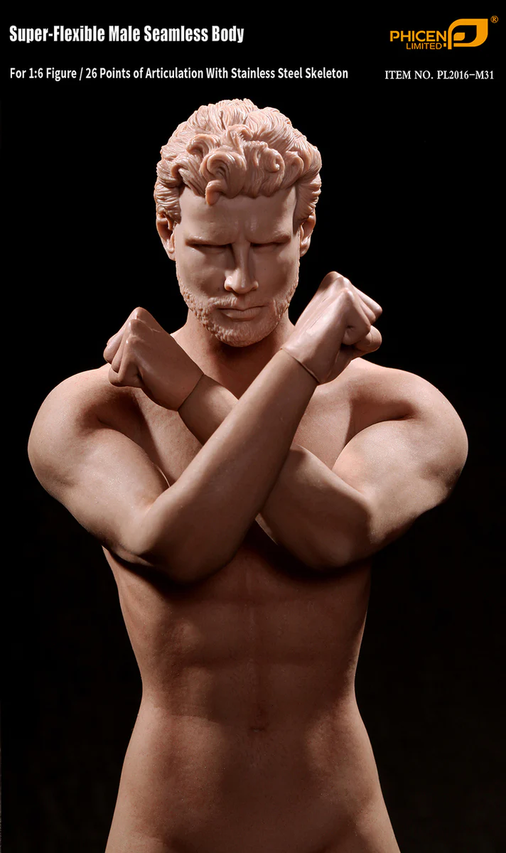 [PEDIDO] Cuerpo articulado masculino M31 (silicona) marca TBLeague escala 1/6 - Image 4