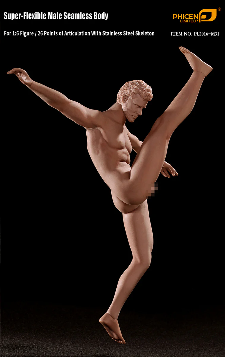 [PEDIDO] Cuerpo articulado masculino M31 (silicona) marca TBLeague escala 1/6 - Image 6