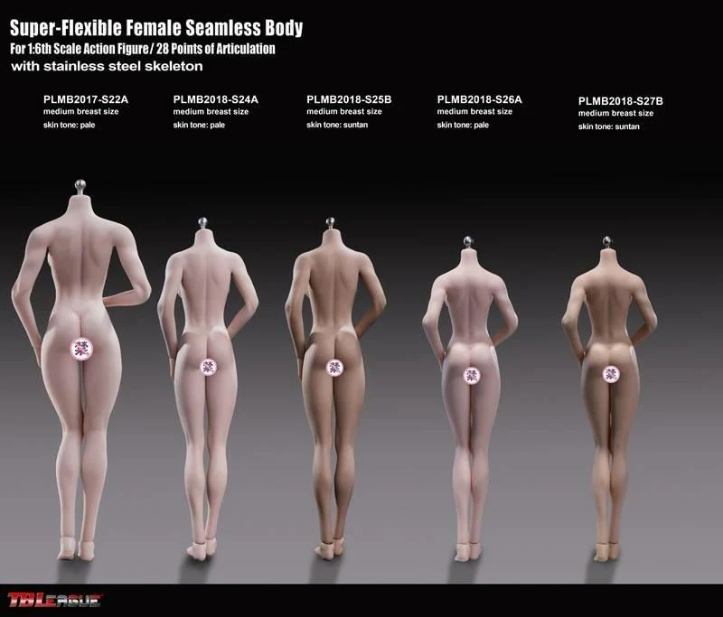 [PEDIDO] Cuerpo Femenino S26A Pale marca TBLeague escala 1/6 - Image 12