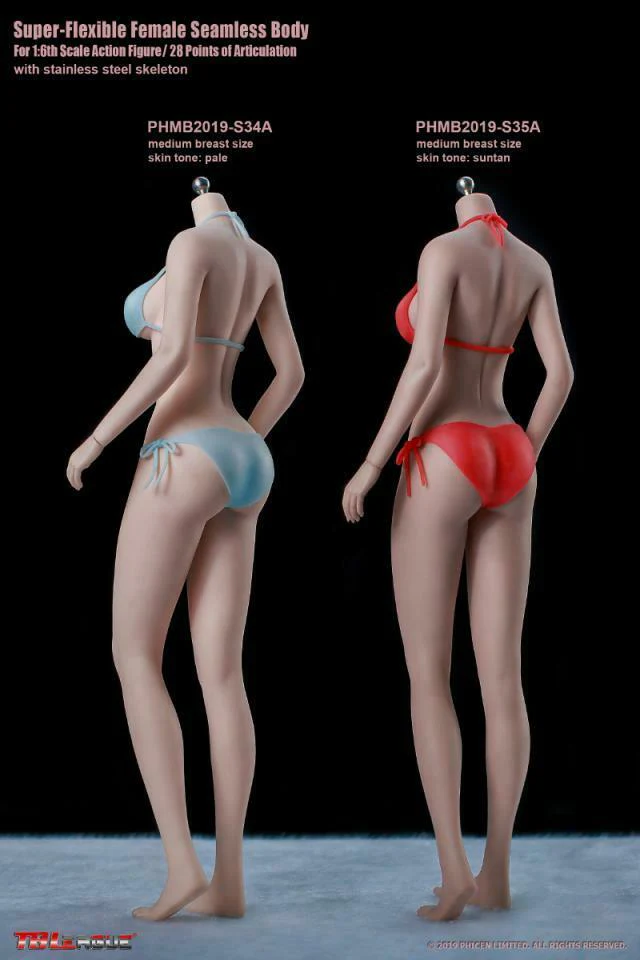[PEDIDO] Cuerpo Femenino S34A y S35A Teenage Girl (2 versiones) marca TBLeague escala 1/6 - Image 3