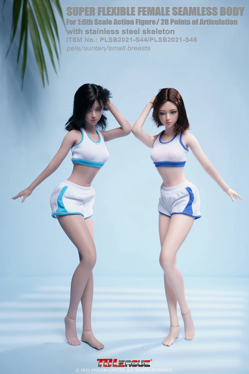 [PEDIDO] Cuerpo Femenino S44 y S45 (incluye cabeza) (2 versiones) marca TBLeague escala 1/6 - Image 3