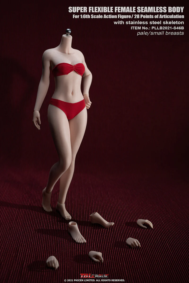 [PEDIDO] Cuerpo Femenino S46A y S46B Pale Small breast marca TBLeague escala 1/6 - Image 2