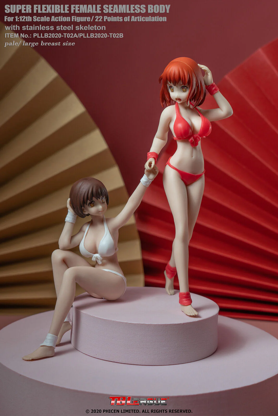 [PEDIDO] Cuerpo Femenino T02 Anime Pale (2 versiones) marca TBLeague escala pequeña 1/12 - Image 3