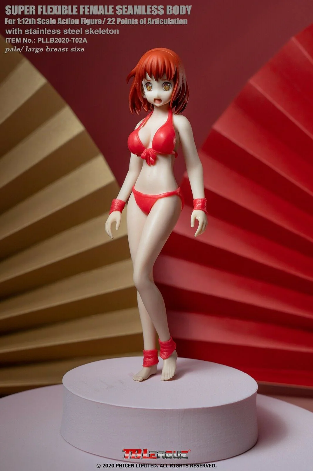 [PEDIDO] Cuerpo Femenino T02 Anime Pale (2 versiones) marca TBLeague escala pequeña 1/12 - Image 5