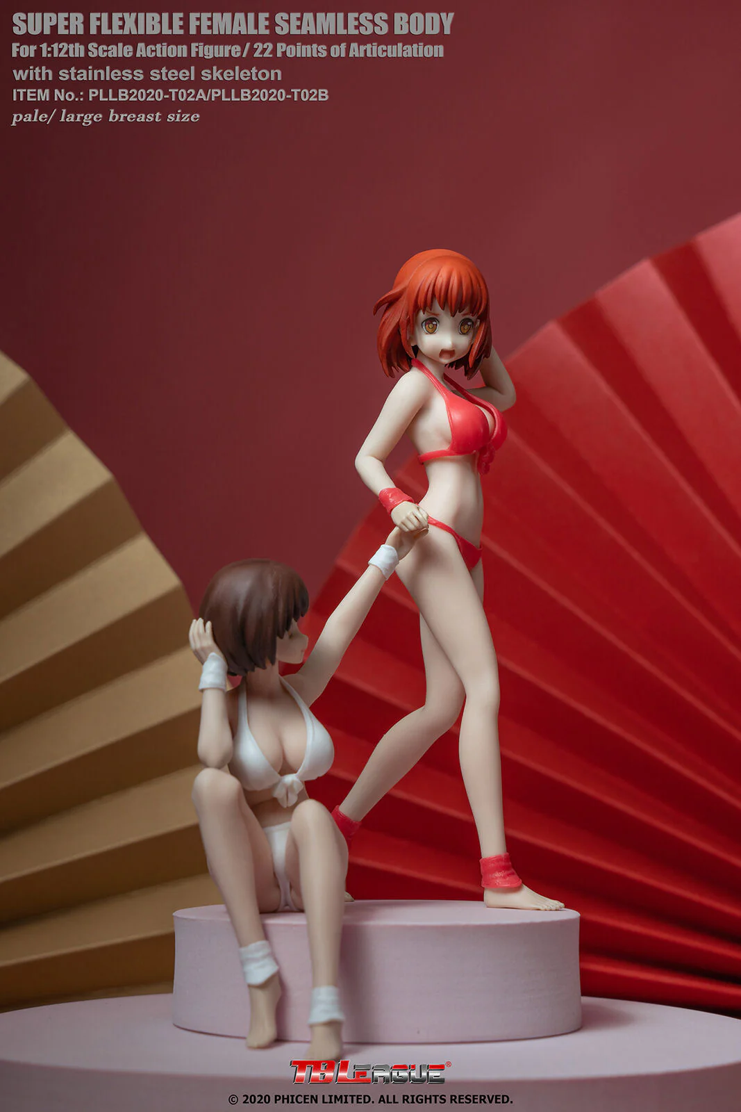 [PEDIDO] Cuerpo Femenino T02 Anime Pale (2 versiones) marca TBLeague escala pequeña 1/12 - Image 8