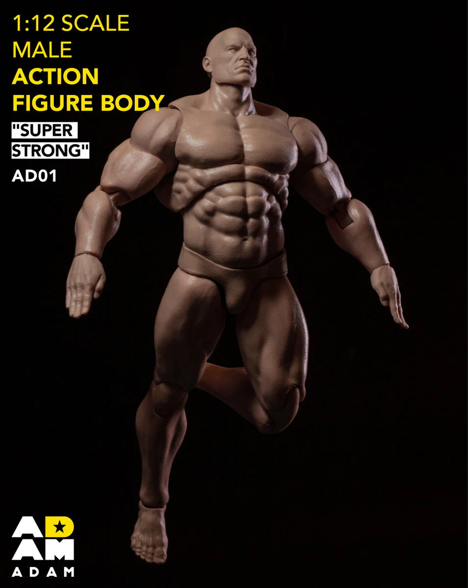 Pedido Cuerpo Super Fuerte (Comic Style) marca ADAM AD01 escala pequeña 1/12 - Image 3