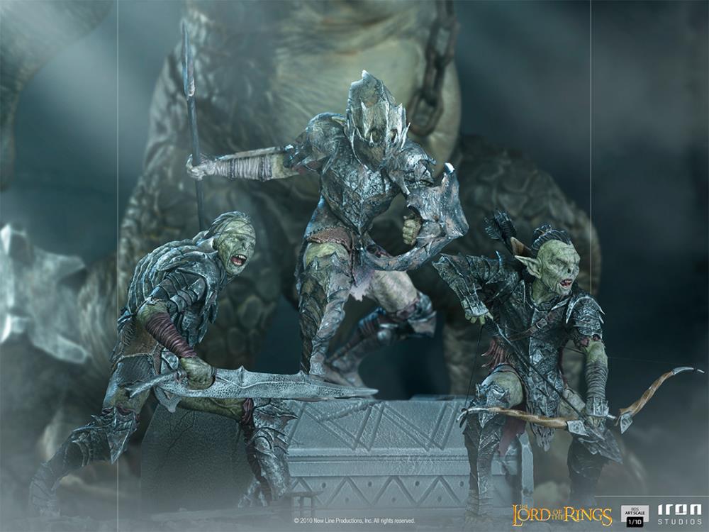 Pedido Estatua Archer Orc - The Lord of the Rings - Battle Diorama Series (BDS) marca Iron Studios escala de arte 1/10 - Image 15