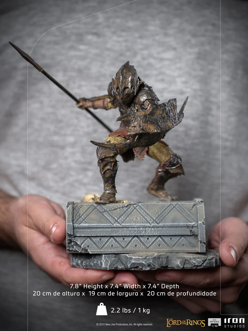 Pedido Estatua Armored Orc - The Lord of the Rings - Battle Diorama Series (BDS) marca Iron Studios escala de arte 1/10 - Image 20