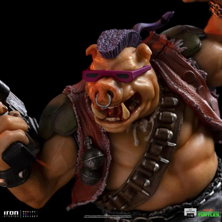 Pedido Estatua Bebop - Teenage Mutant Ninja Turtles - BDS Limited Edition marca Iron Studios escala de arte 1/10 - Image 10