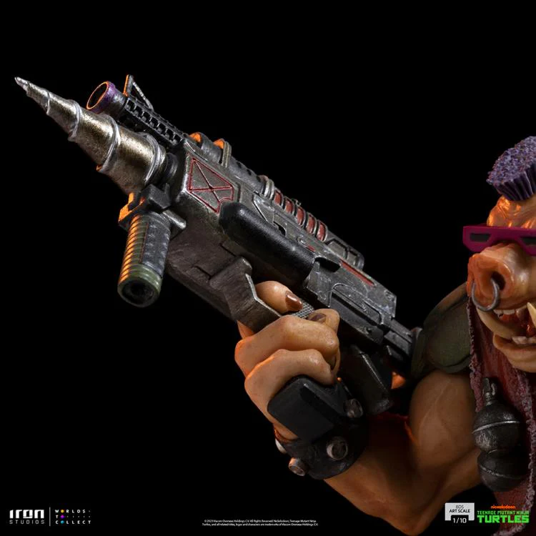 Pedido Estatua Bebop - Teenage Mutant Ninja Turtles - BDS Limited Edition marca Iron Studios escala de arte 1/10 - Image 12