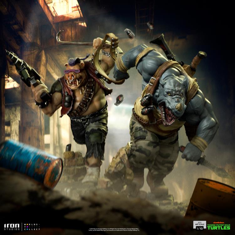 Pedido Estatua Bebop - Teenage Mutant Ninja Turtles - BDS Limited Edition marca Iron Studios escala de arte 1/10 - Image 16