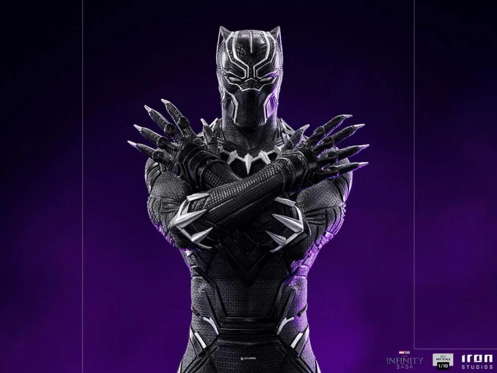 Pedido Estatua Black Panther - Avengers: Infinity Saga - Deluxe - marca Iron Studios escala de arte 1/10 - Image 3