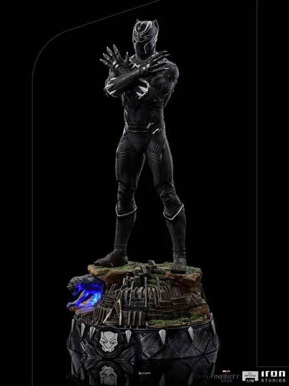 Pedido Estatua Black Panther - Avengers: Infinity Saga - Deluxe - marca Iron Studios escala de arte 1/10 - Image 4