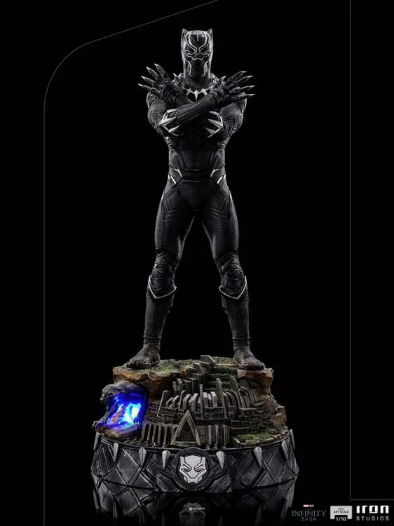 Pedido Estatua Black Panther - Avengers: Infinity Saga - Deluxe - marca Iron Studios escala de arte 1/10 - Image 5