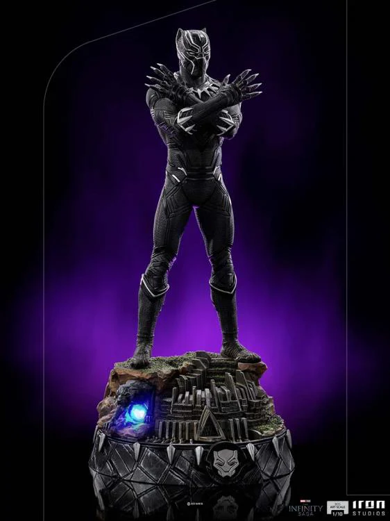 Pedido Estatua Black Panther - Avengers: Infinity Saga - Deluxe - marca Iron Studios escala de arte 1/10 - Image 6