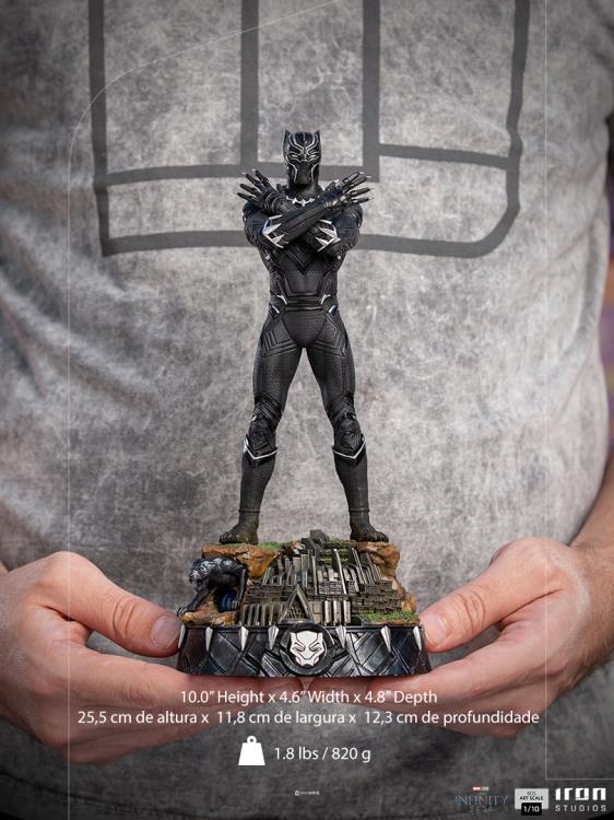 Pedido Estatua Black Panther - Avengers: Infinity Saga - Deluxe - marca Iron Studios escala de arte 1/10 - Image 9