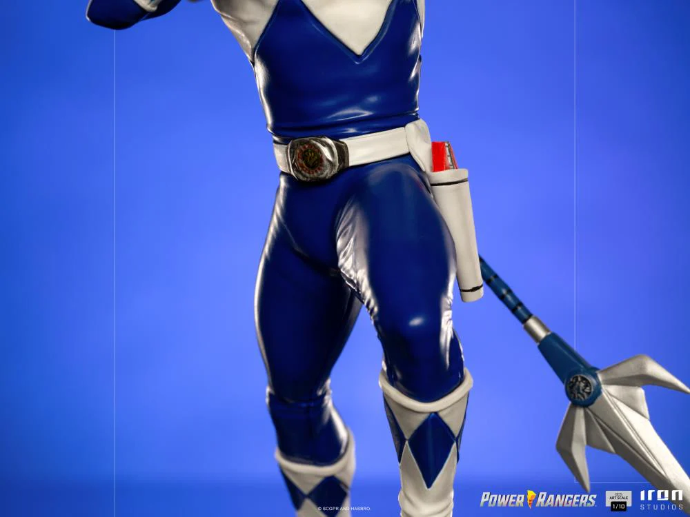 Pedido Estatua Blue Ranger - Mighty Morphin Power Rangers - Battle Diorama Series (BDS) - marca Iron Studios escala de arte 1/10 - Image 10