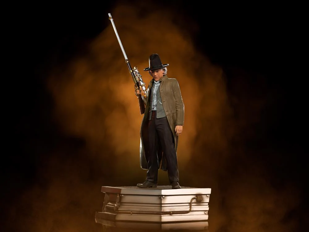 Pedido Estatua Doc Brown - Back to the Future Part III - Limited Edition marca Iron Studios escala de arte 1/10 - Image 3
