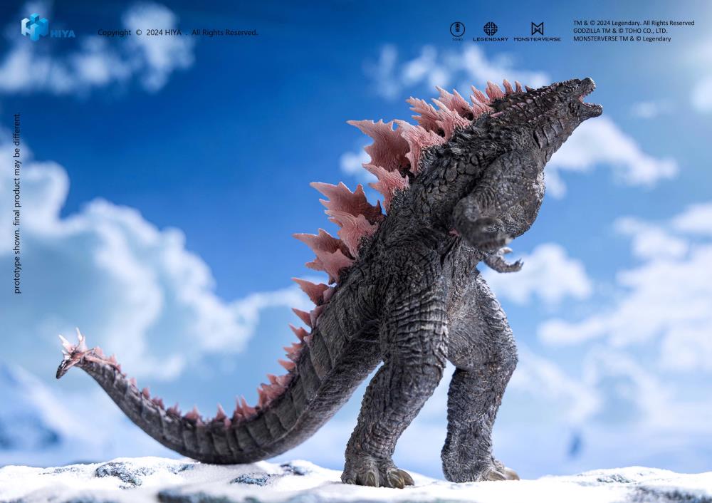 Pedido Estatua Godzilla Evolved (Exclusiva PX Previews) - Godzilla x Kong: The New Empire - Exquisite Stylist Series marca HIYA EBG0 (18 cm) - Image 6