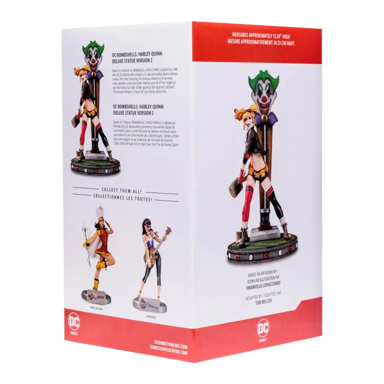 Pedido Estatua Harley Quinn (Deluxe version 2) (Resina) - DC Bombshells marca McFarlane Toys x DC Direct escala 1/8 - Image 8