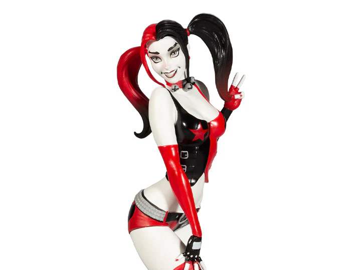 Pedido Estatua Harley Quinn (J. Scott Campbell) (Edición Limitada) (Resina) - Red, White & Black - DC Comics marca McFarlane Toys x DC Direct escala 1/10 - Image 2