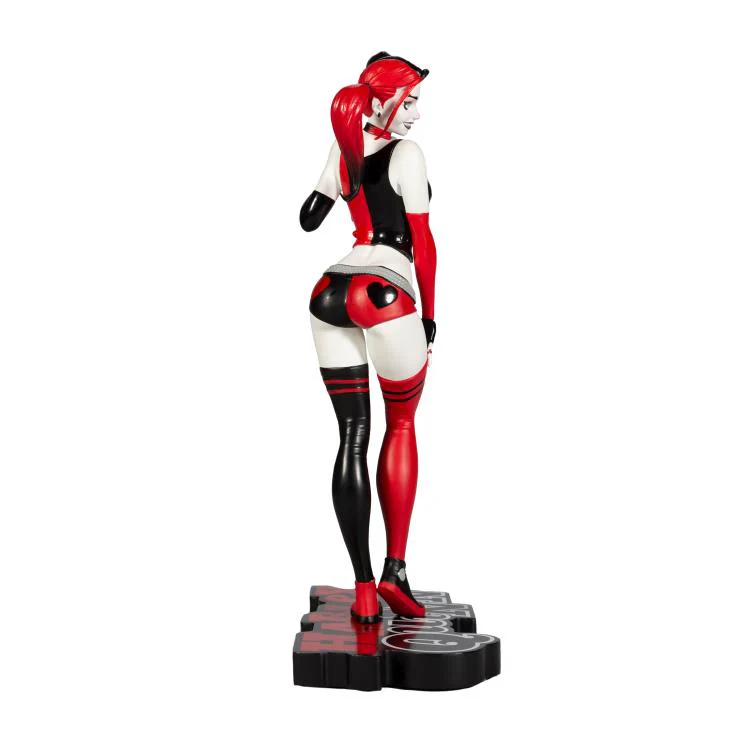 Pedido Estatua Harley Quinn (J. Scott Campbell) (Edición Limitada) (Resina) - Red, White & Black - DC Comics marca McFarlane Toys x DC Direct escala 1/10 - Image 5