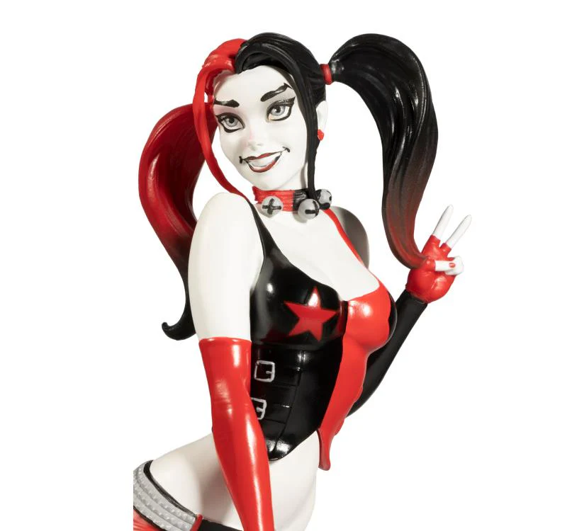 Pedido Estatua Harley Quinn (J. Scott Campbell) (Edición Limitada) (Resina) - Red, White & Black - DC Comics marca McFarlane Toys x DC Direct escala 1/10 - Image 6