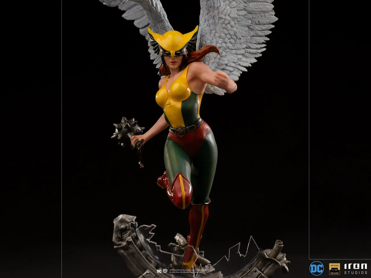 Pedido Estatua Hawkgirl Deluxe - DC Comics marca Iron Studios BDS escala de arte 1/10 - Image 4