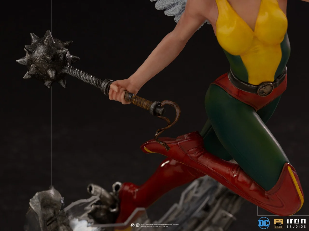 Pedido Estatua Hawkgirl Deluxe - DC Comics marca Iron Studios BDS escala de arte 1/10 - Image 8